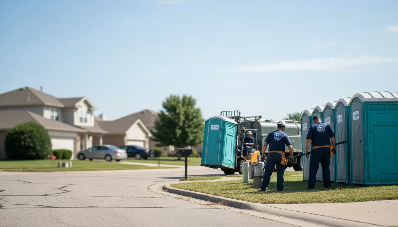 Porta Potty Rental in La Grange Park, IL near me